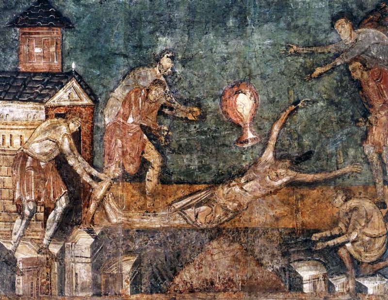 The Torture of Saint Vincent with Molten Lead